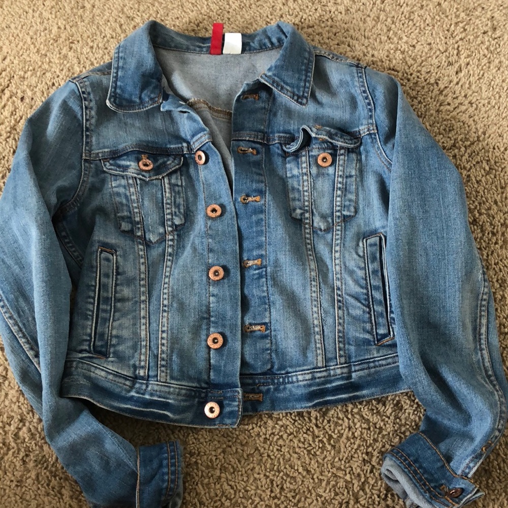 Cropped Jean Jacket